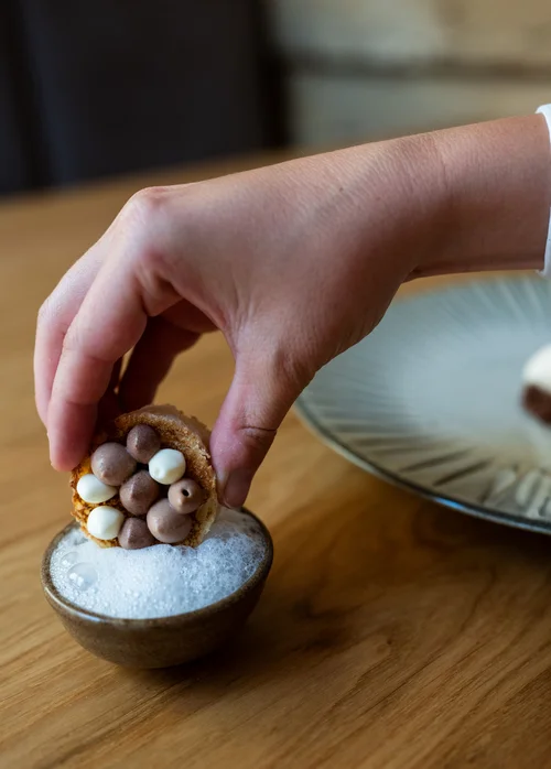 Notte: a gourmet restaurant in Val di Sole, at Tevini