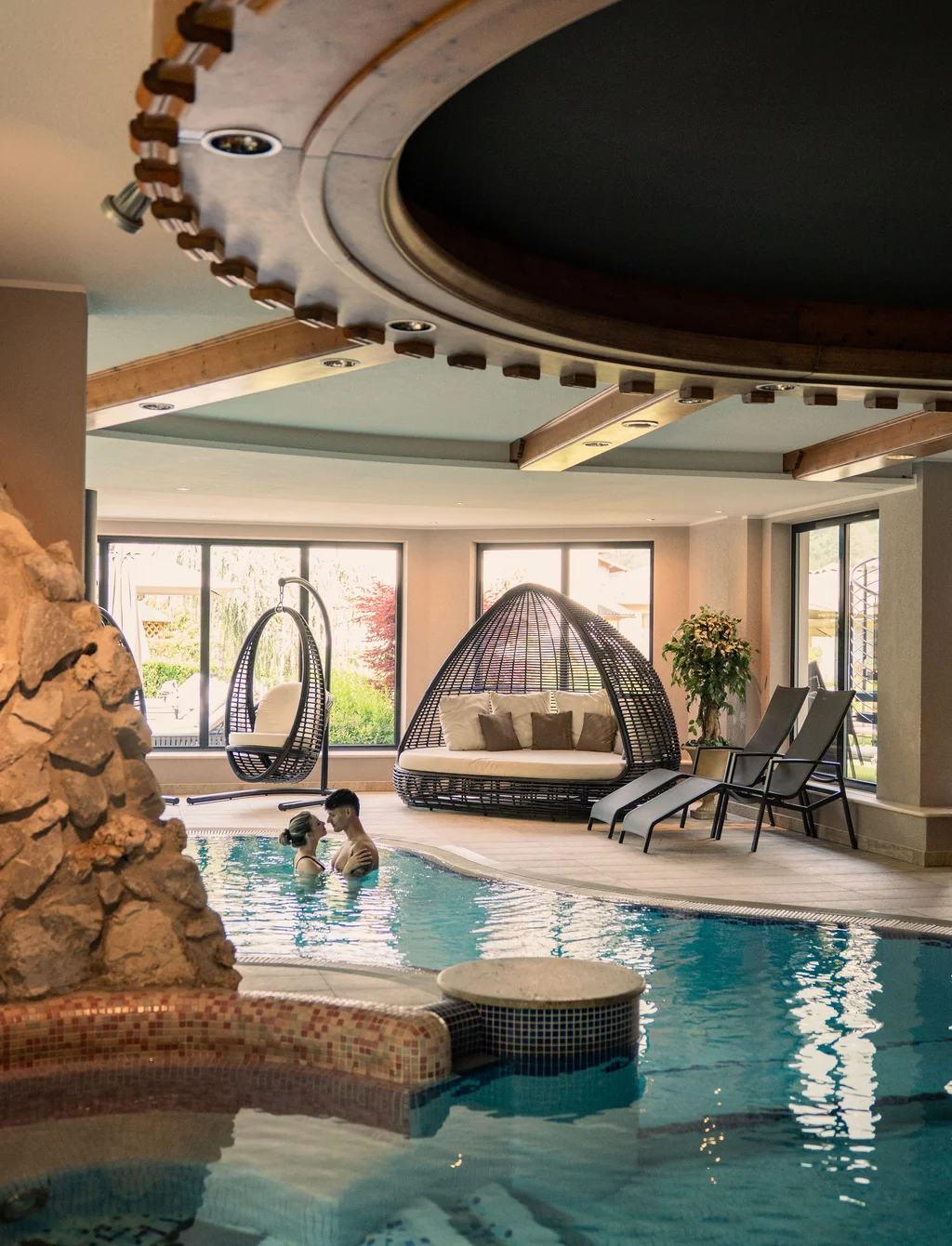Tevini Resort | Dolomites. Hotel. Pool. Tevini Resort | Dolomites. Hotel. Pool.