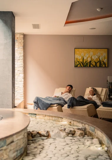 Enjoy natural wellness at our spa hotel near the Dolomites. Enjoy natural wellness at our spa hotel near the Dolomites.