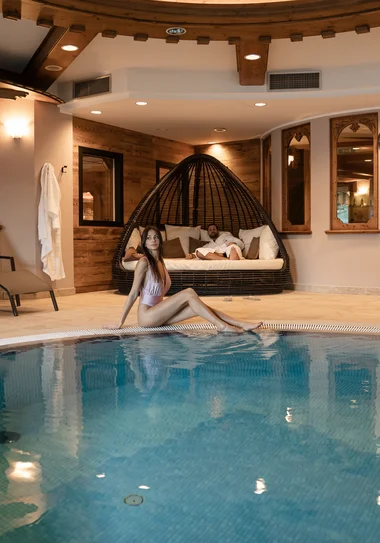 Enjoy natural wellness at our spa hotel near the Dolomites. Enjoy natural wellness at our spa hotel near the Dolomites.